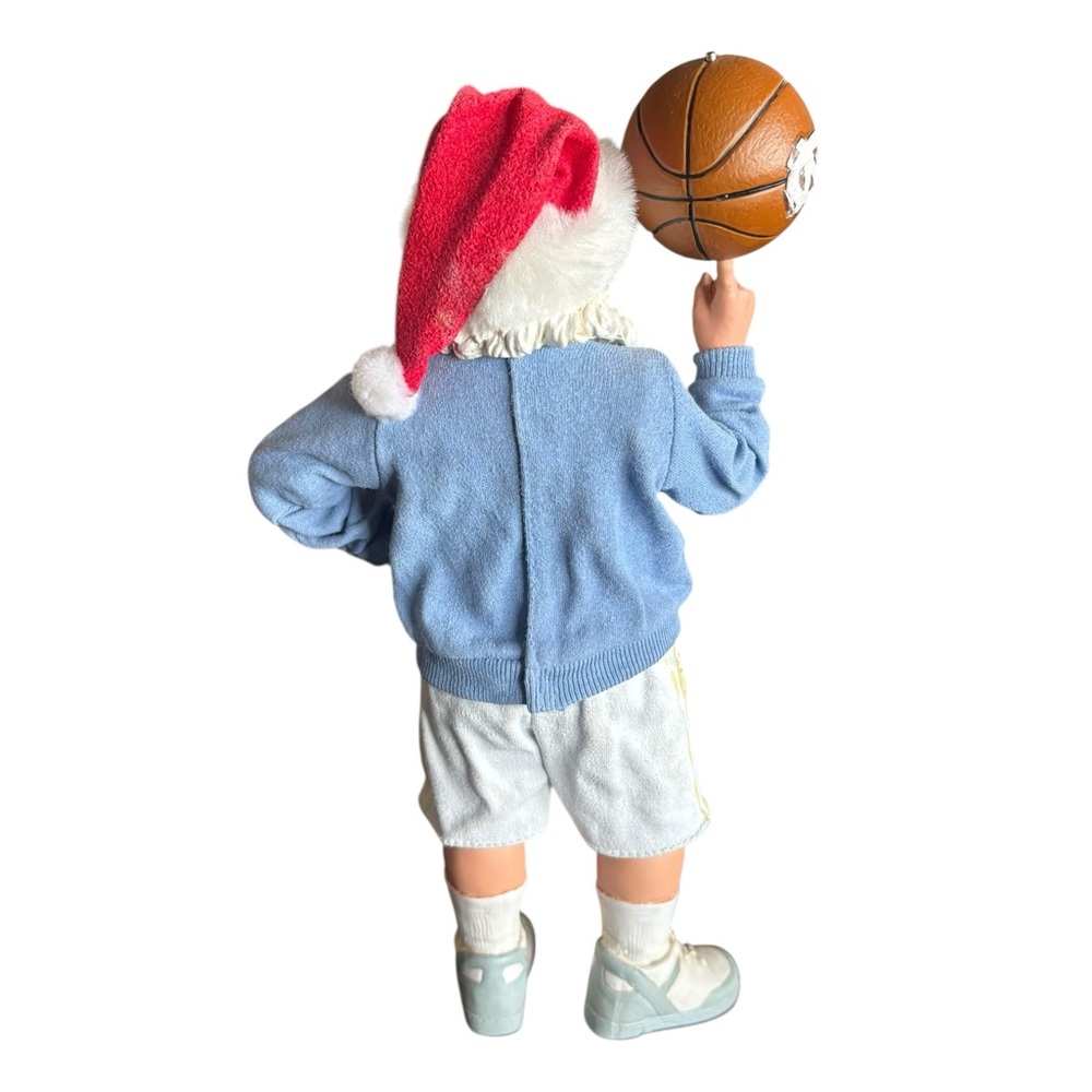 North Carolina Tar Heels NCAA Christmas Santa - Picture 4 of 6